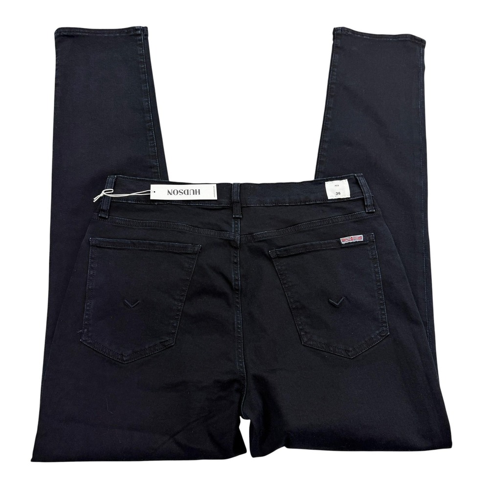 Hudson Pants Mens 36 X 32 Blue ACE Ankle Slim Stretch Dark Rinse Skinny Denim